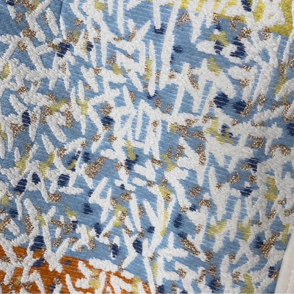 Authentic Peter Pilotto Colorful Patterned Mini Skirt With Pockets size 2 - Picture 14 of 16